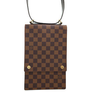 Louis Vuitton Damier Ebene Brown Portobello Shoulder Bag